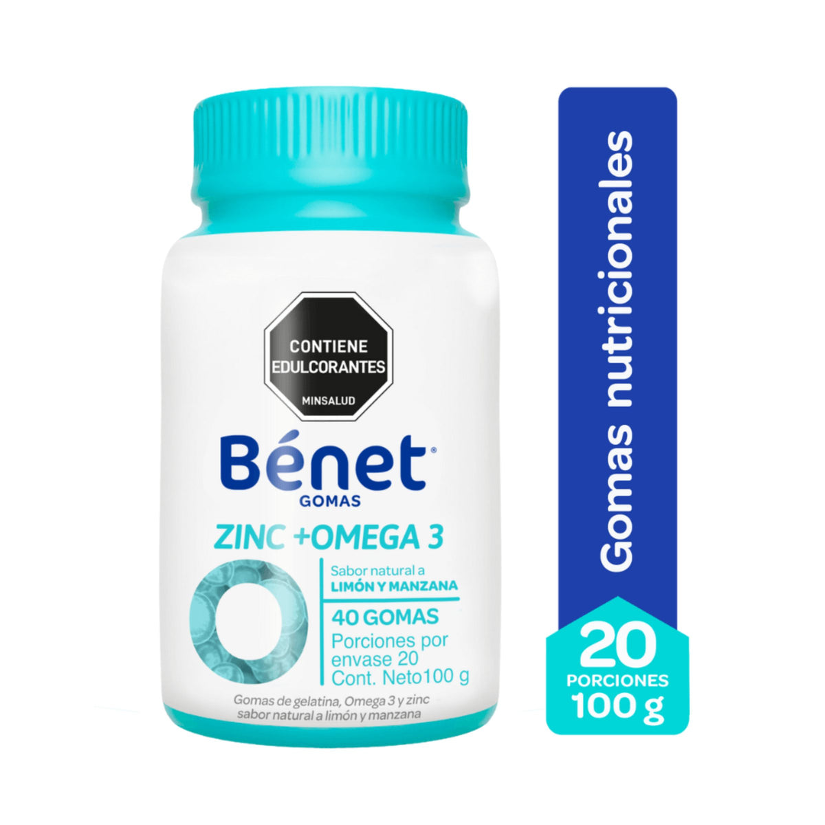 Gomas Benet Cognitivo Adu 100 Gr