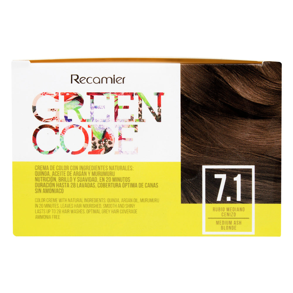Green Code Kit 7.1 Rubio Mediano Cenizo