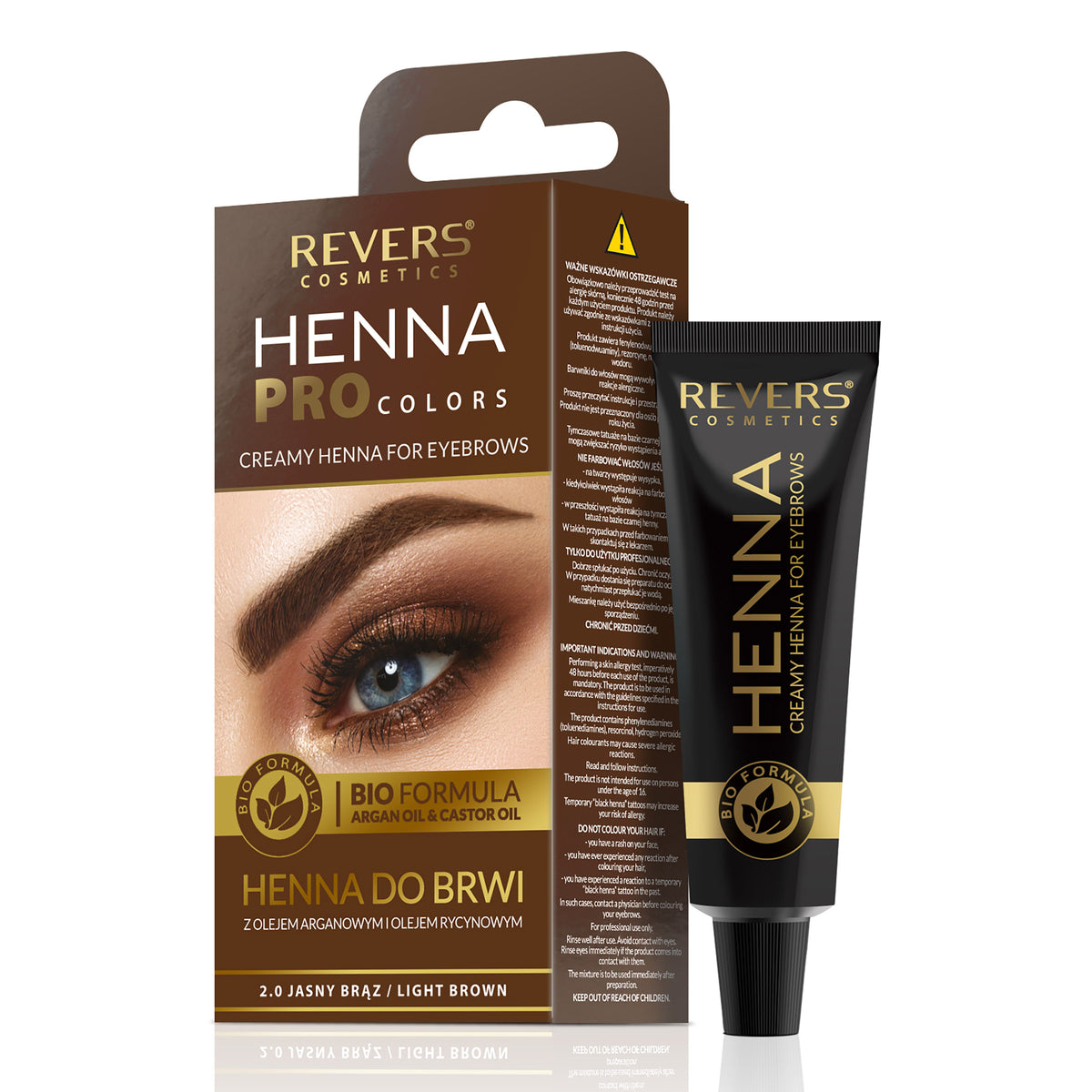 Henna Pro Colors Revers 30 ML Light Brow
