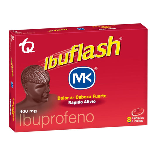 Ibuflash 400 MG 8 CAP