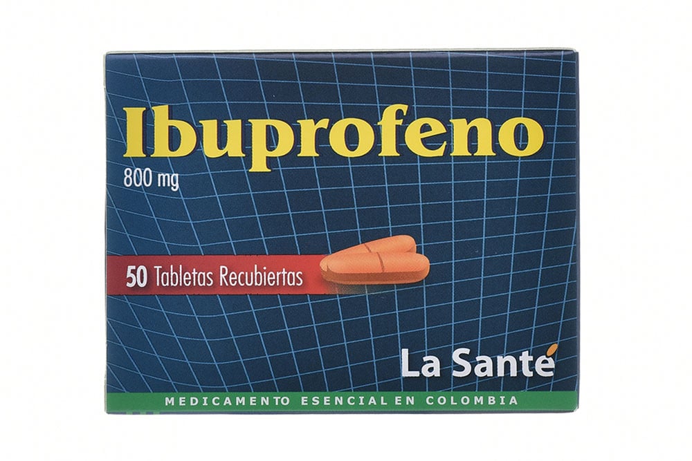 Ibuprofeno 800 Miligramos 50 Tabletas Ls