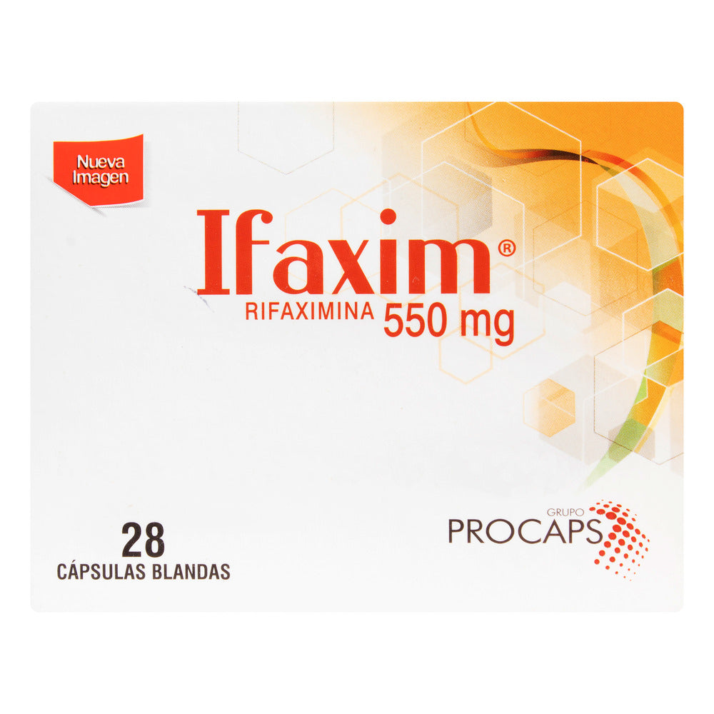Ifaxim 550 MG 28 Capsulas