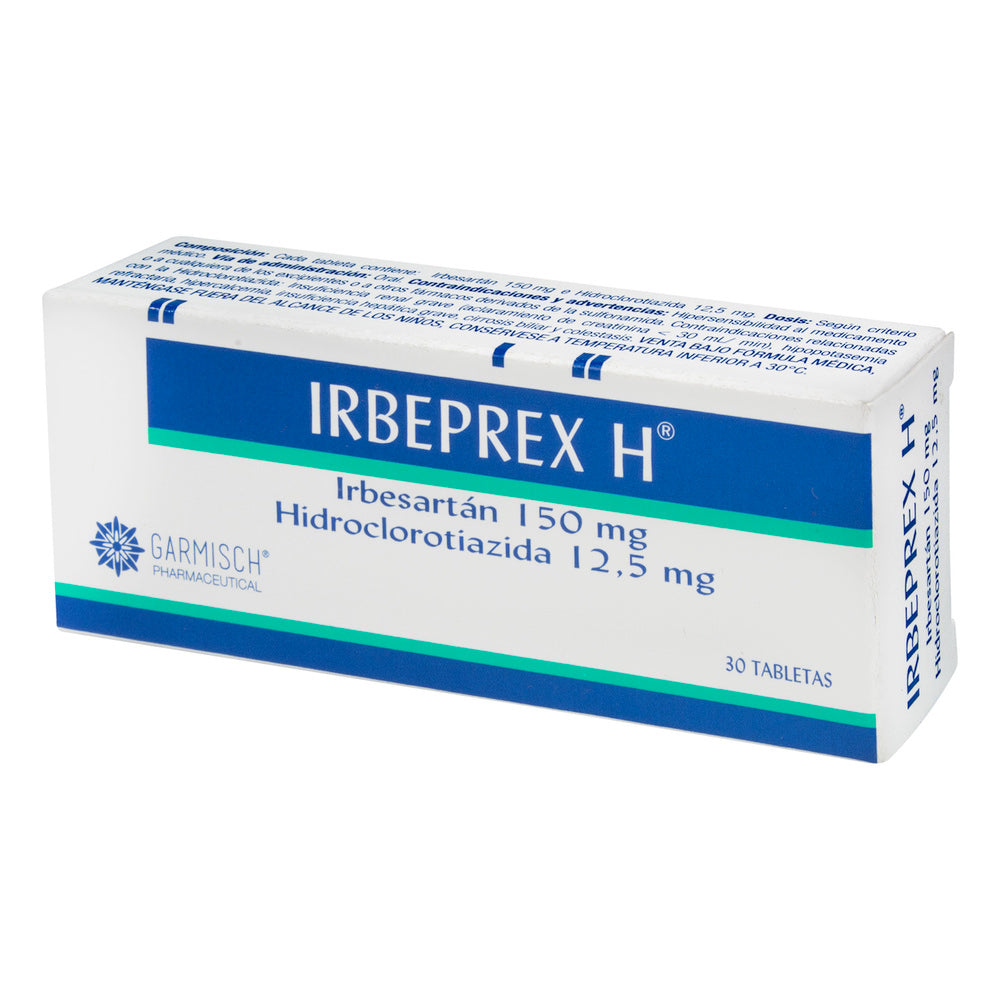 Irbeprex H 150/12.5MG 30 Tbs