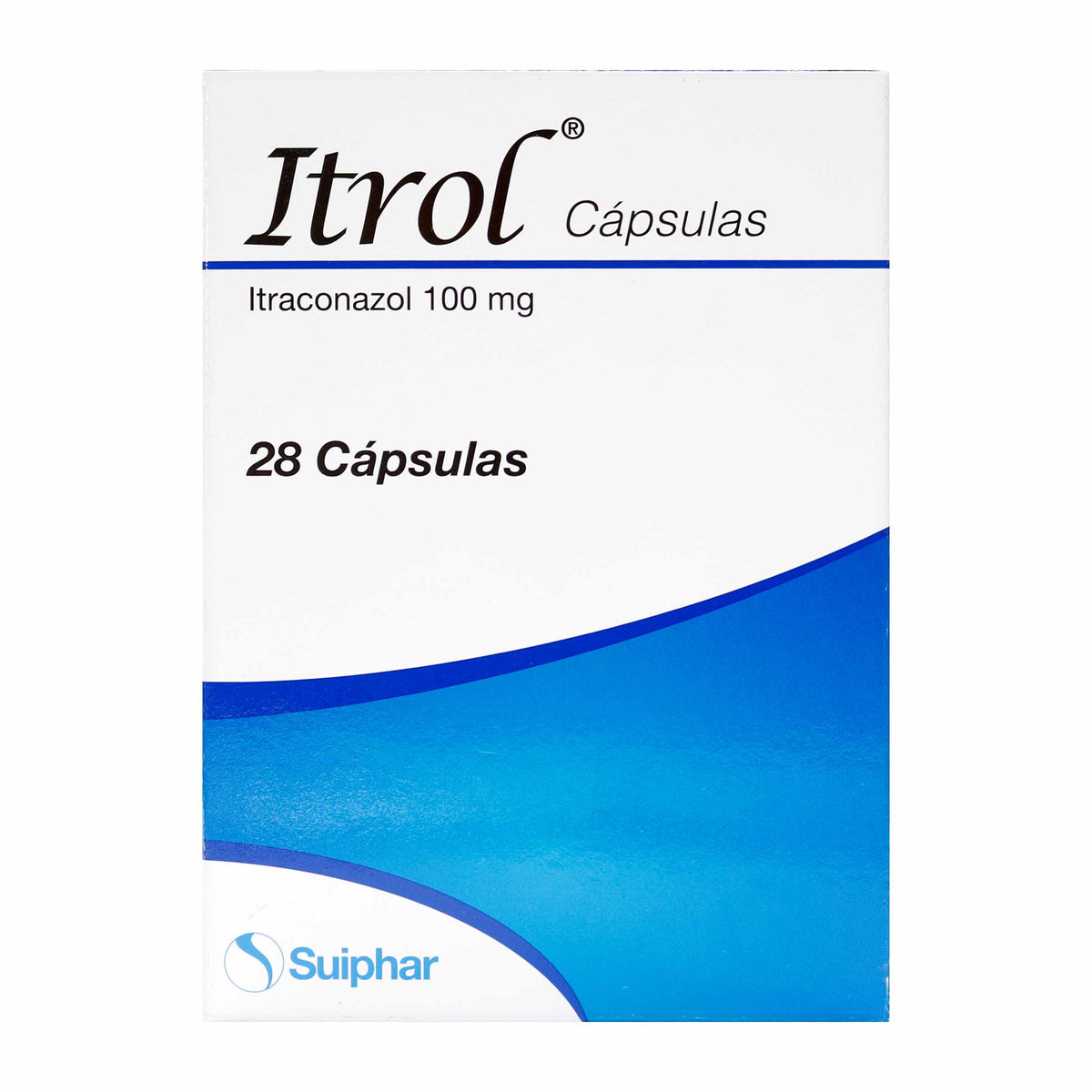 Itrol 100 MG 28 CAP Blandas