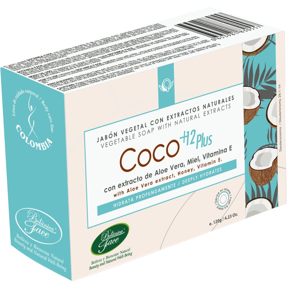 Jabón Coco + 12 Plus