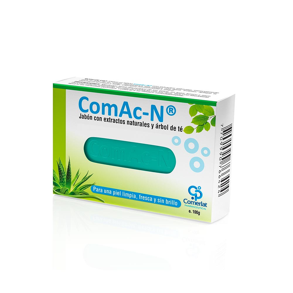 Jabón Comac-N Extractos Naturales 100 Gramos