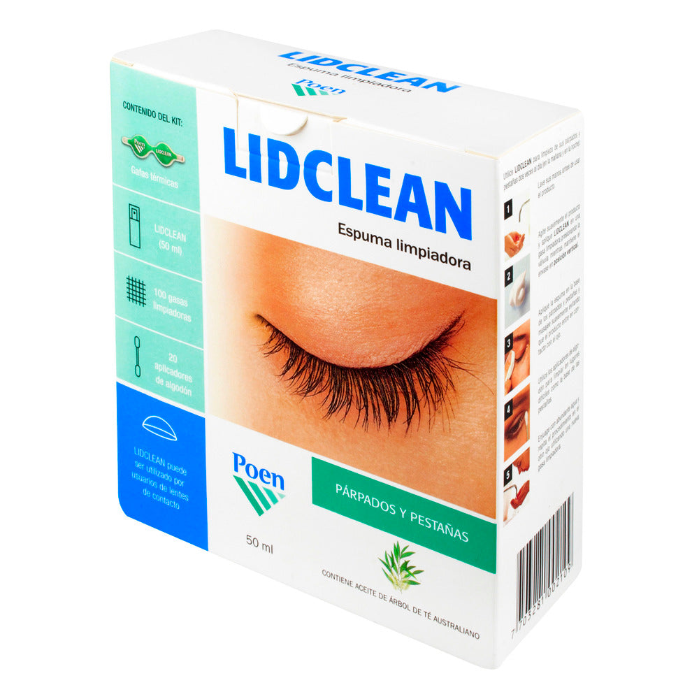 Kit Lidclean Espuma Limpiadora