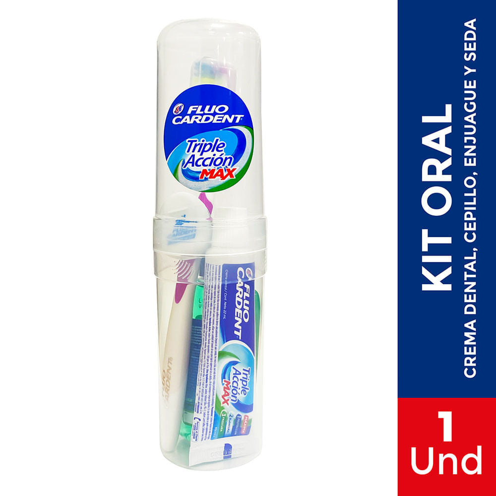 Kit Oral Fluoc.adul.tri.acc.max 4 Artic