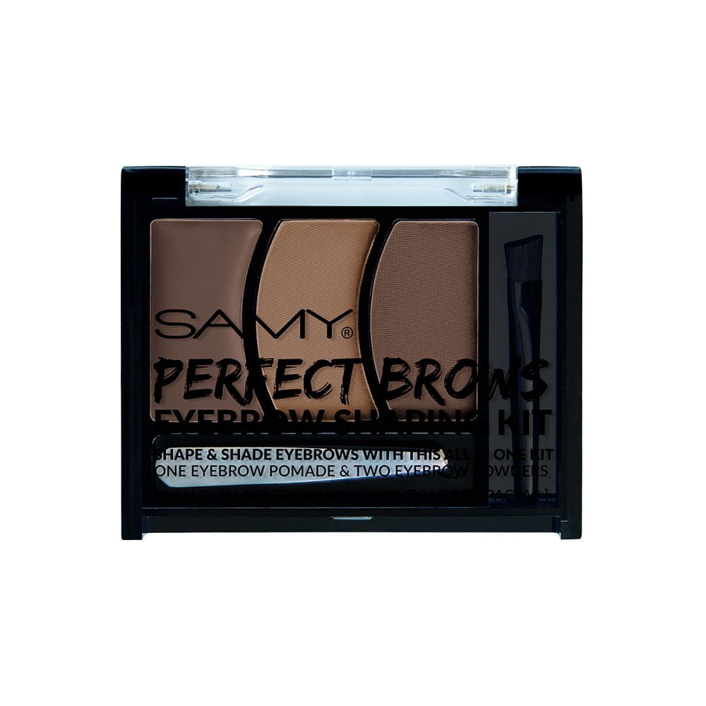 Kit Para Cejas Perfect Brows Samy 01 Beige
