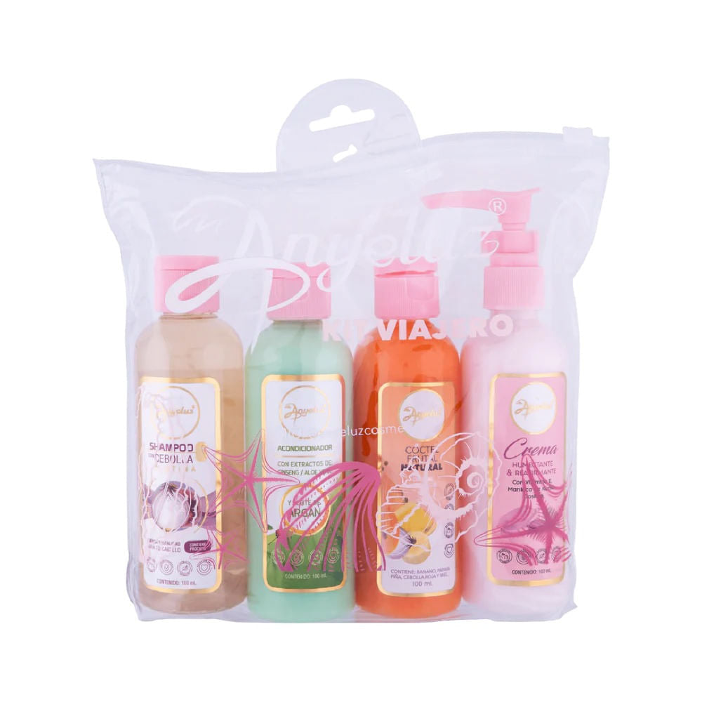 Kit Viajero Capilar Anyeluz 100 ML 4 Und