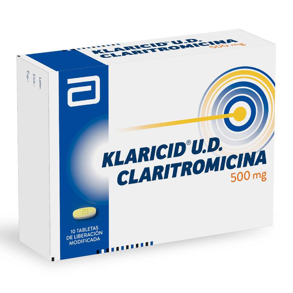 Klaricid U.d. 500 MG 10 Tbs