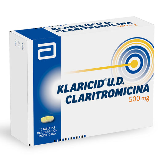 Klaricid U.d. 500 MG 10 Tbs