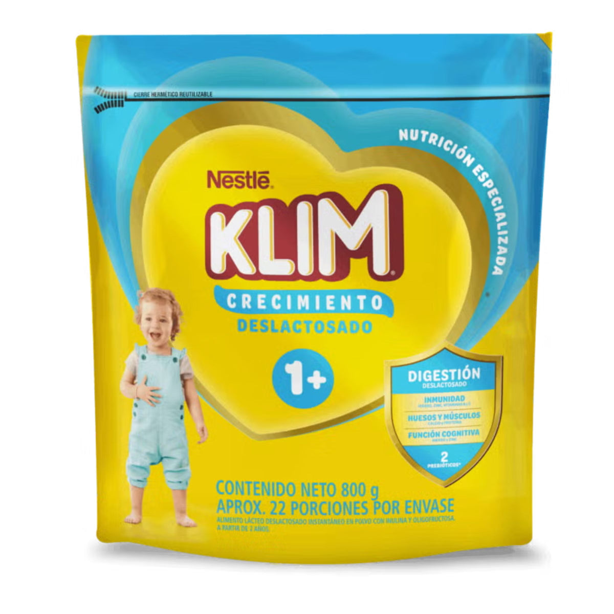 Klim Crecimiento Deslact.1+ 800 Gr Bolsa