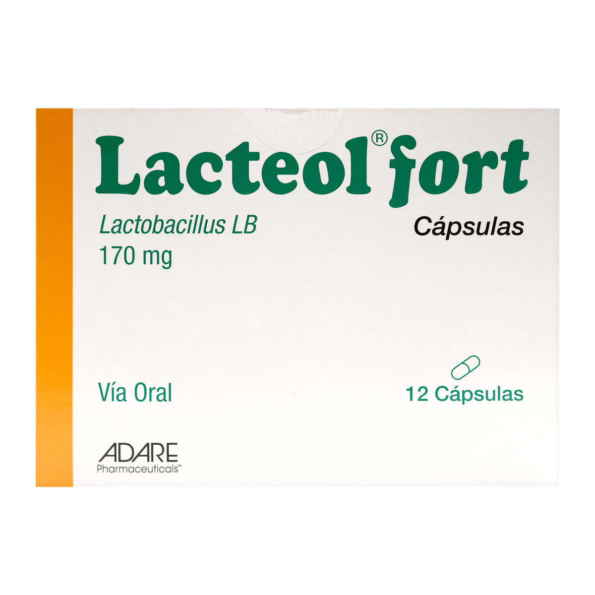 Lacteol Fort 170 MG 12 Capsulas