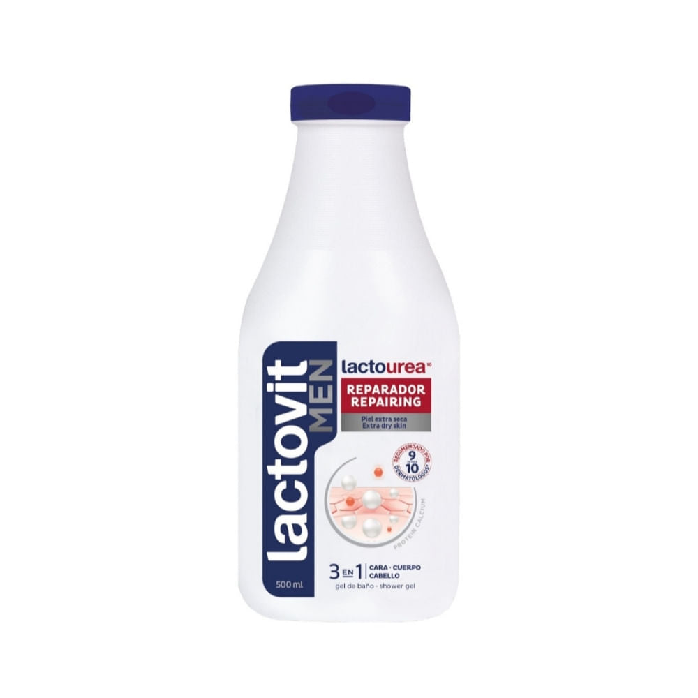 Lactovit Men Gel De Bano 3En1 500 ML