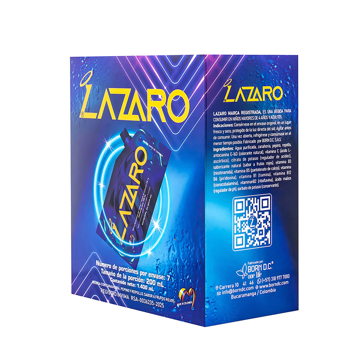 Lazaro 200 ML 7 Sachets