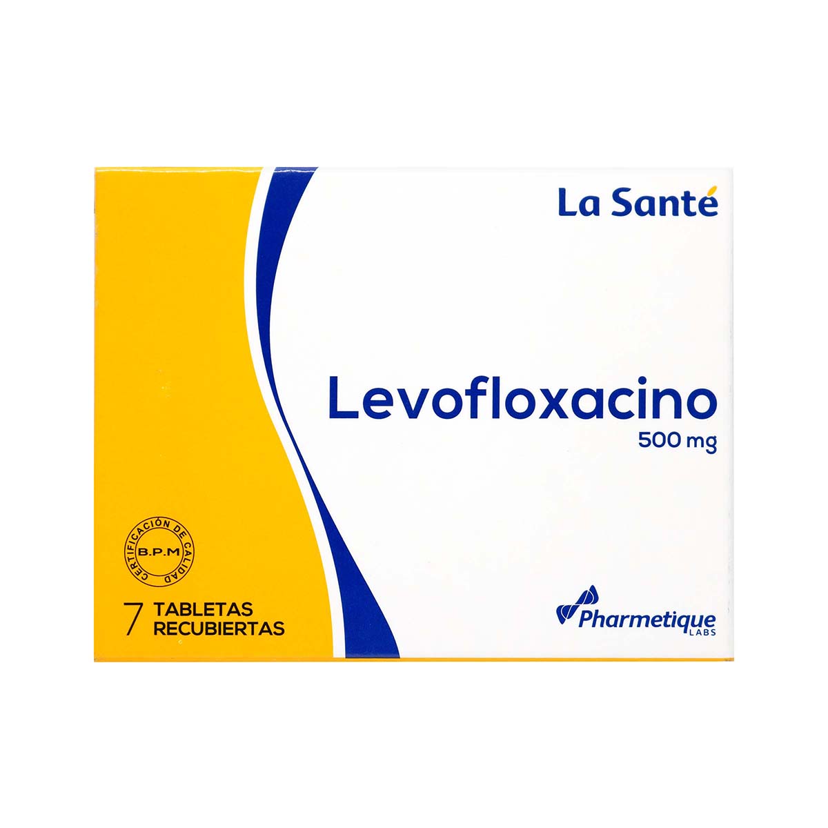 Levofloxacino 500 MG X 7 Tabletas