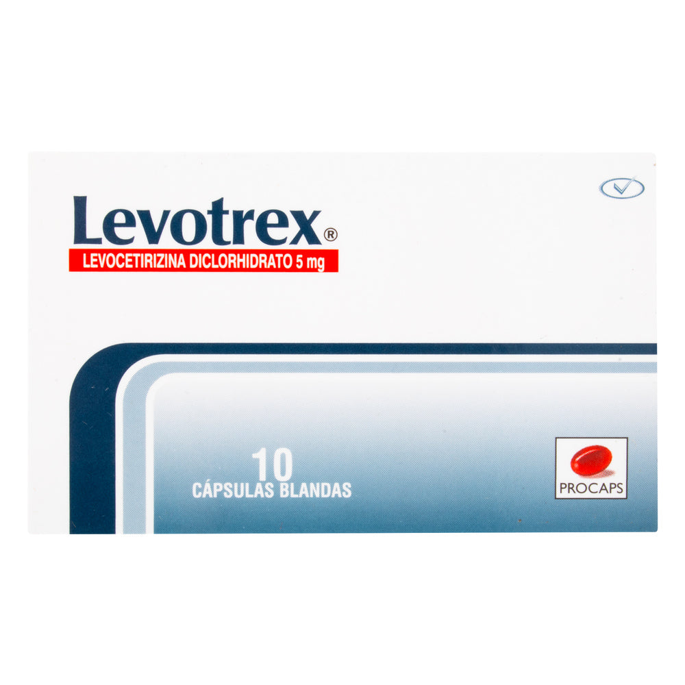 Levotrex 5 MG 10 Capsulas