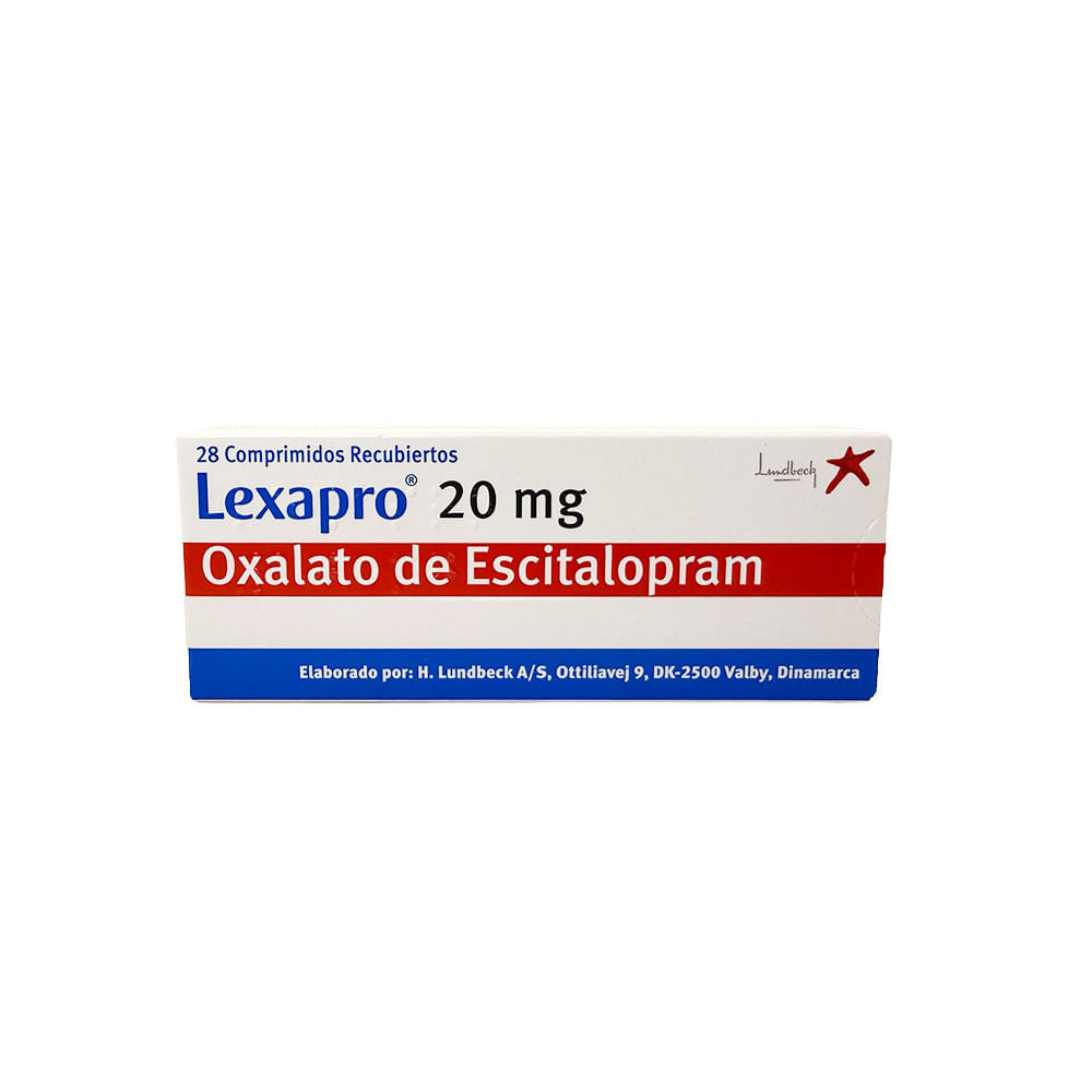 Lexapro 20 MG 28 Tbs