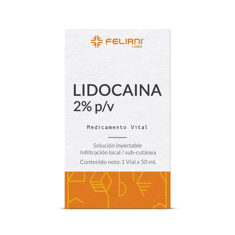 Lidocaina Clorhidrato 20MG Inyect 50ML
