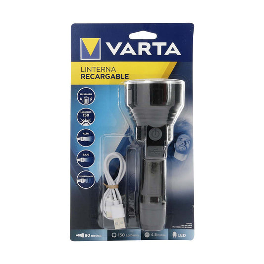 Linterna Varta Recargable 150 Lumenes