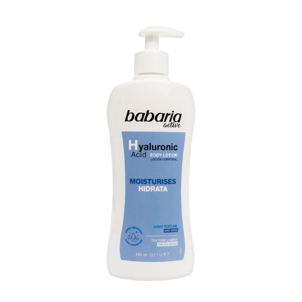 Locion Corp. Babaria A. Hialuronic 400ML