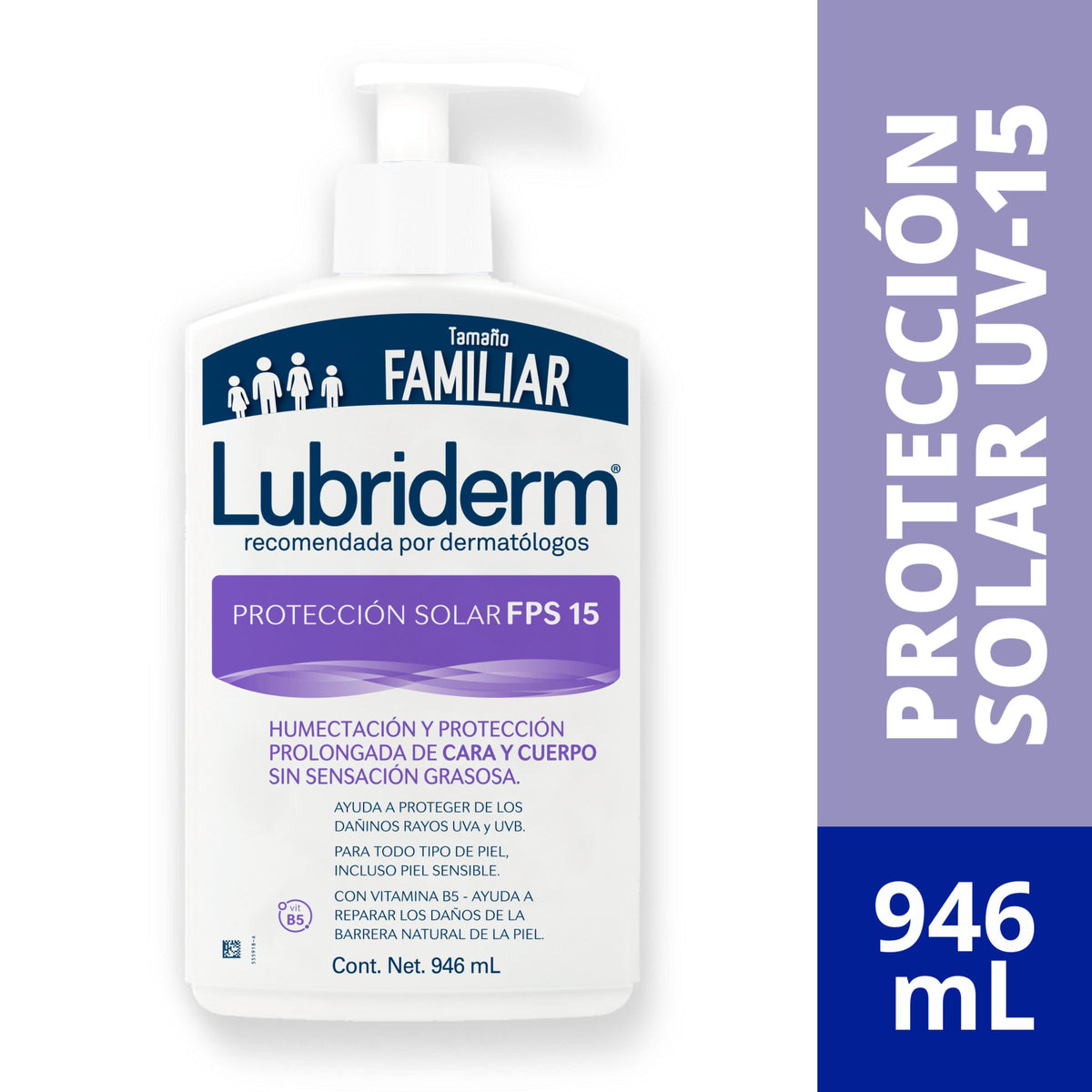 Lubriderm Locion U.v.15 946 ML