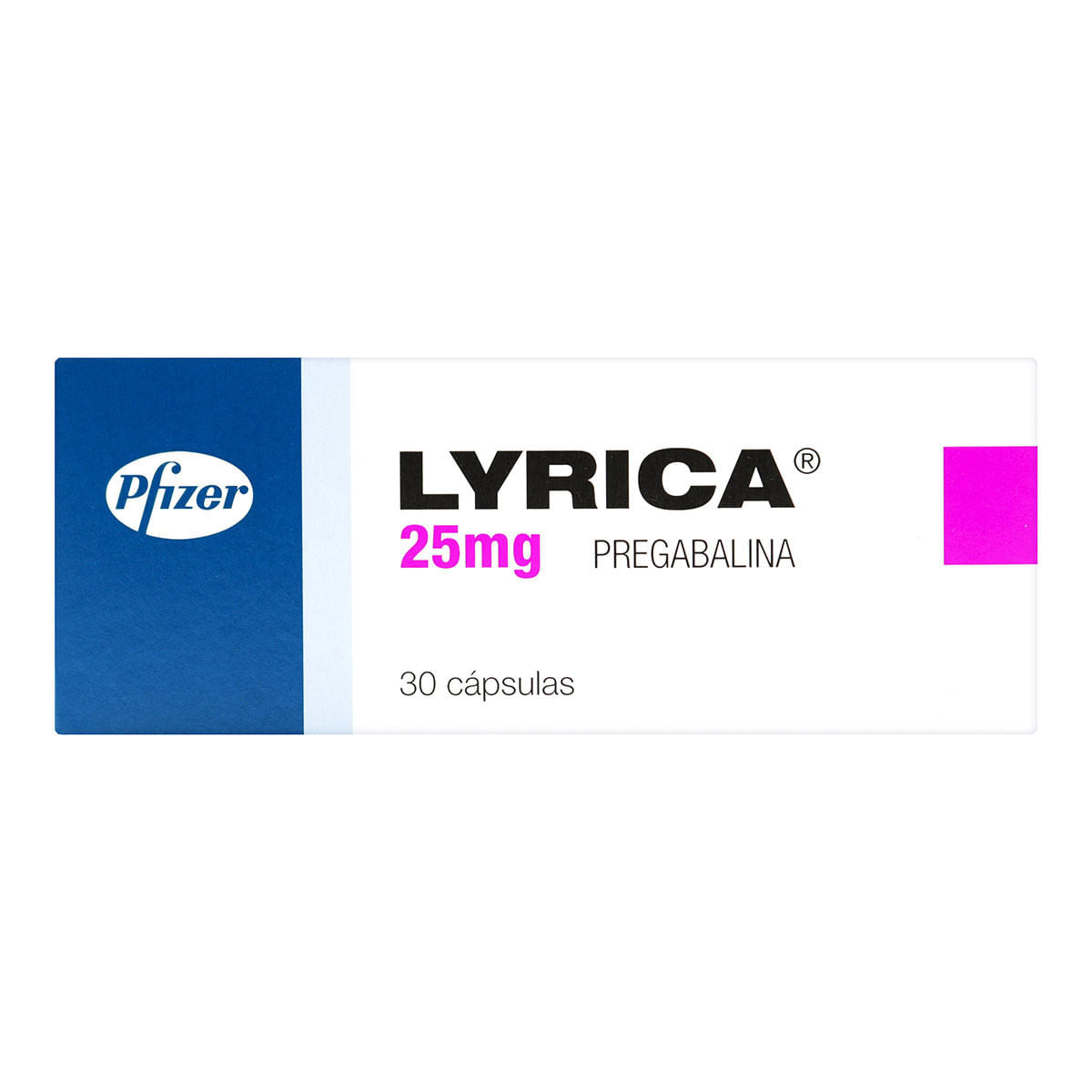 Lyrica 25 MG 30 CAP
