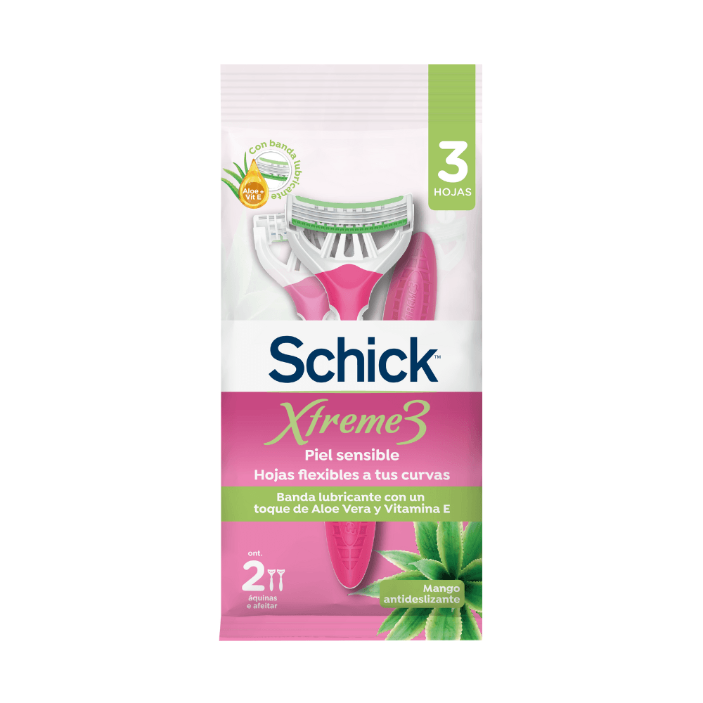 Maq.schick Xtreme-3 Piel Sensible 2Und