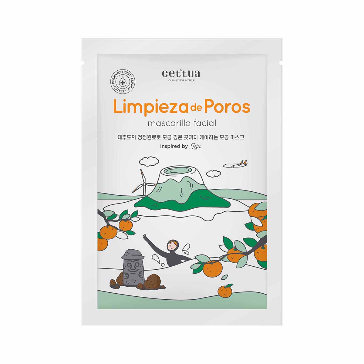 Mascarilla Cettua Facial Limpieza Poros