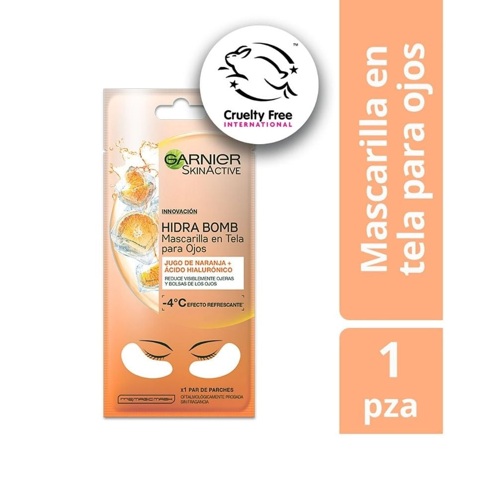 Mascarilla Tela Ojos Hydra Bomb 1 Par