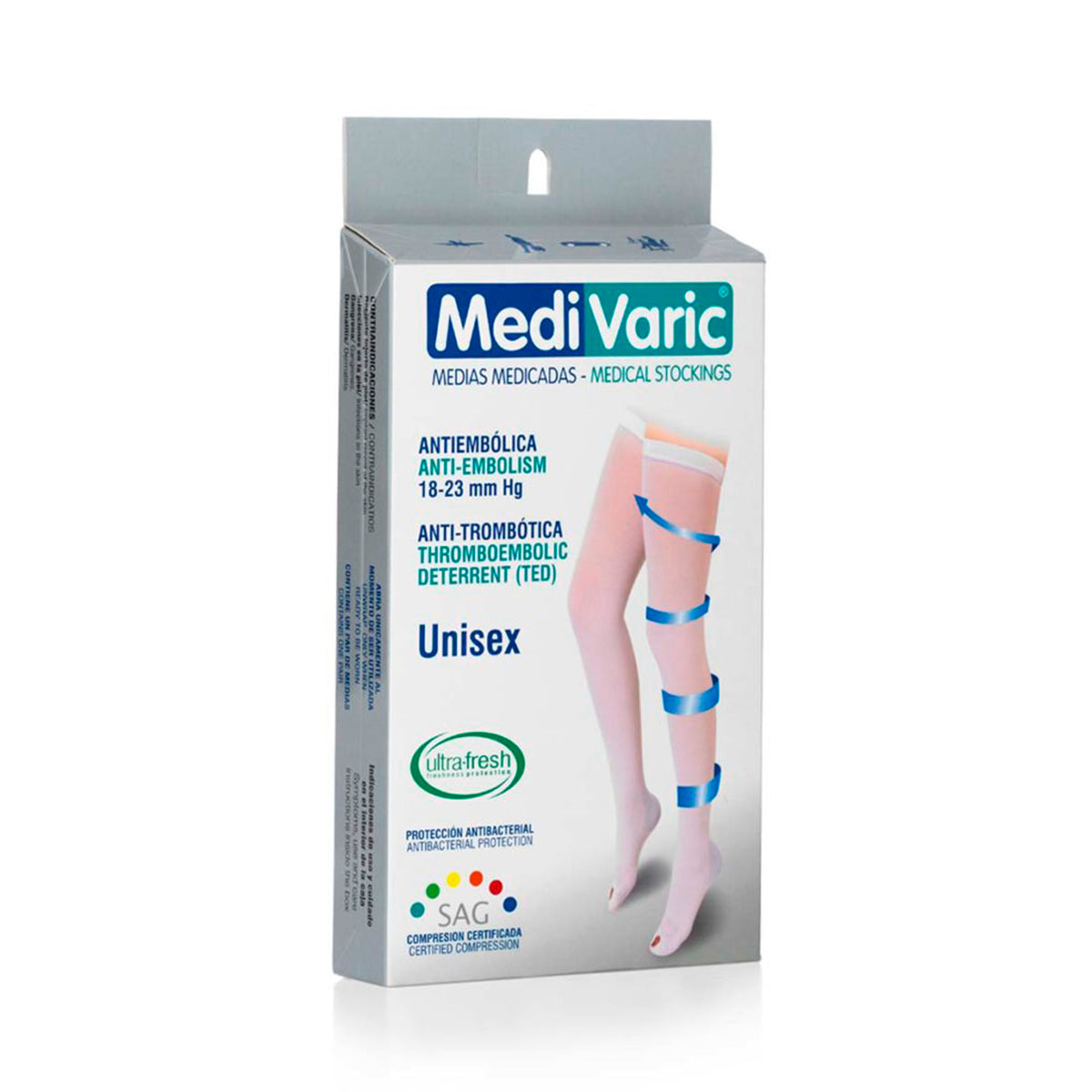 Media Medivaric Antiemb.s Muslo Blan.nti