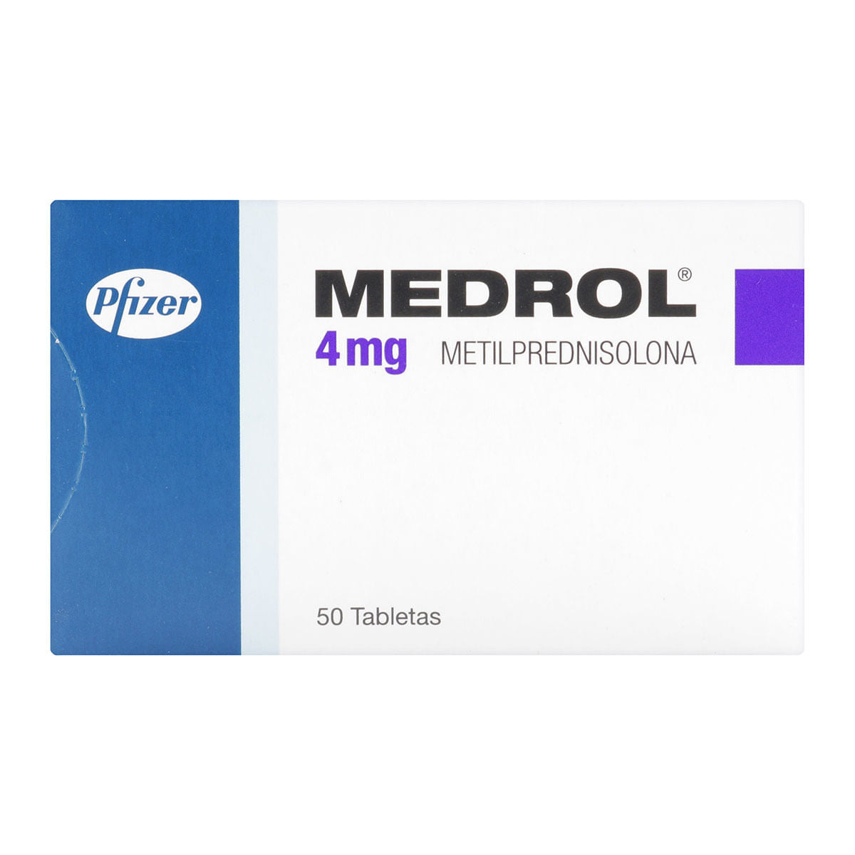 Medrol 4 MG 50 Tabletas
