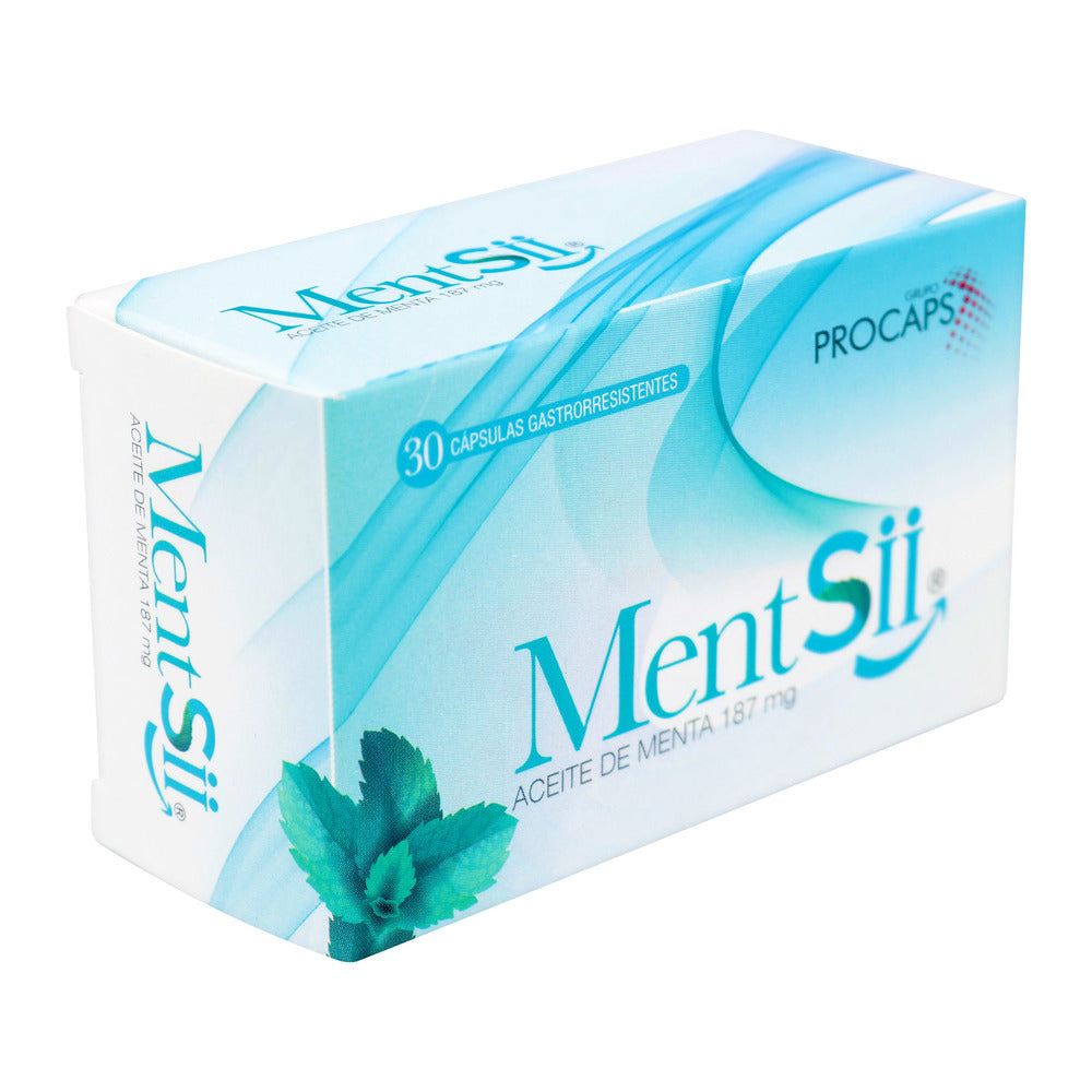 Mentsii Aceite Menta 30 Capsulas Pc