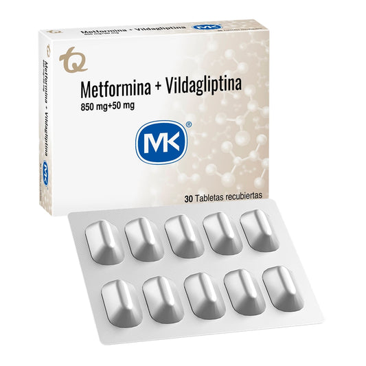 Metformina 850MG+Vild.50MG 30Tab