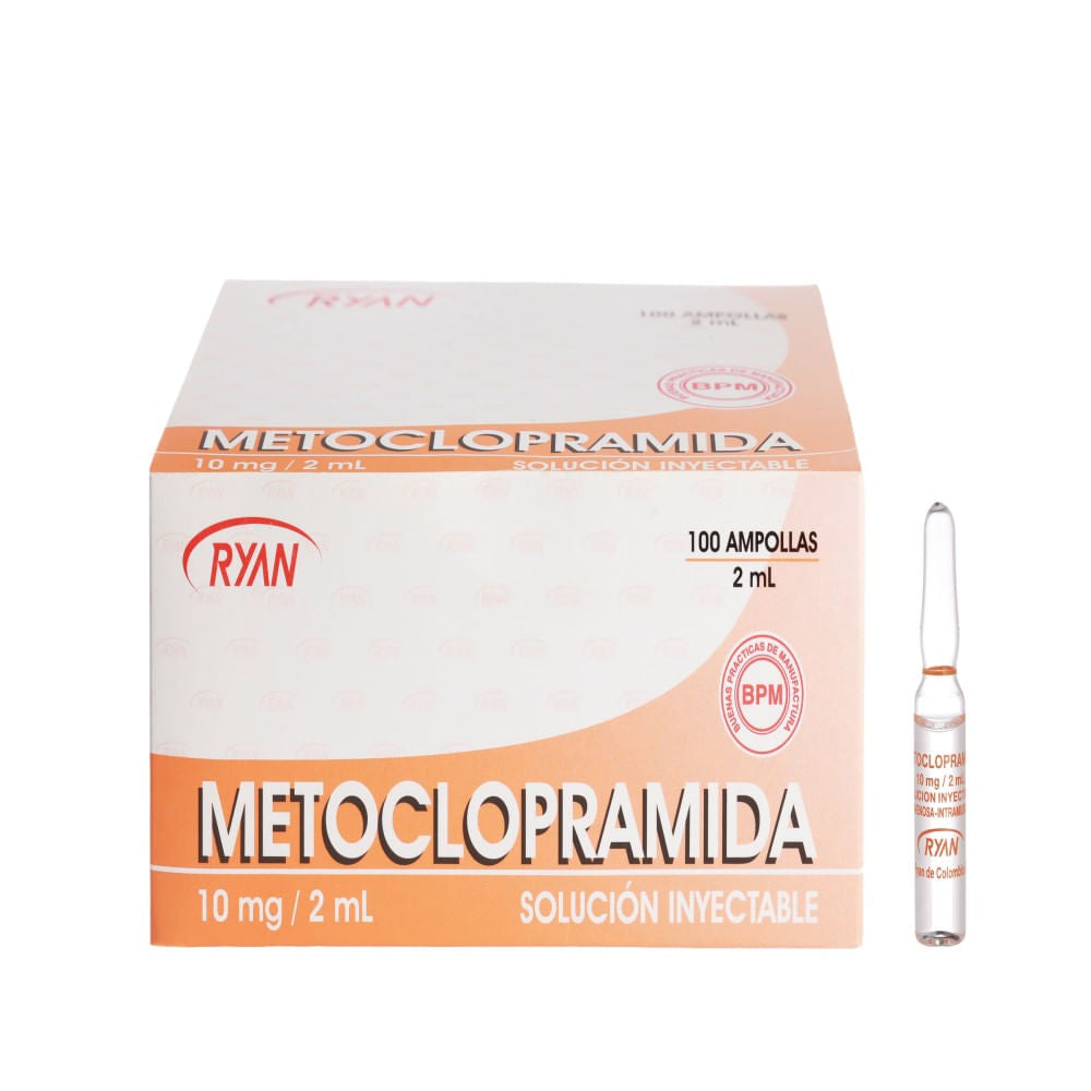 Metoclopramida 10MG/2ML 100 AMP