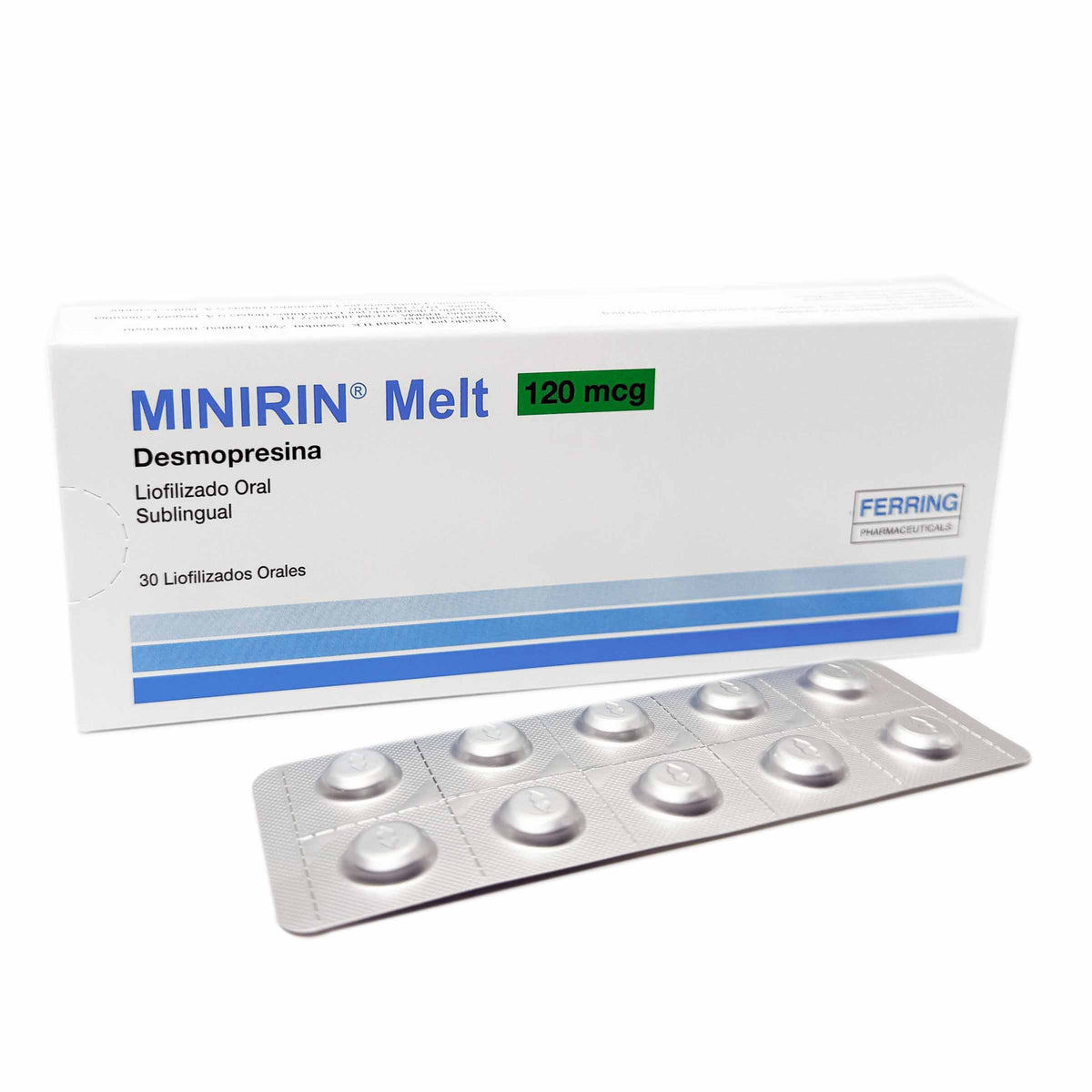 Minirin Melt 120MCG 30 Liof