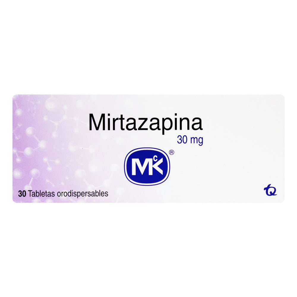 Mirtazapina 30 MG 30 Mk