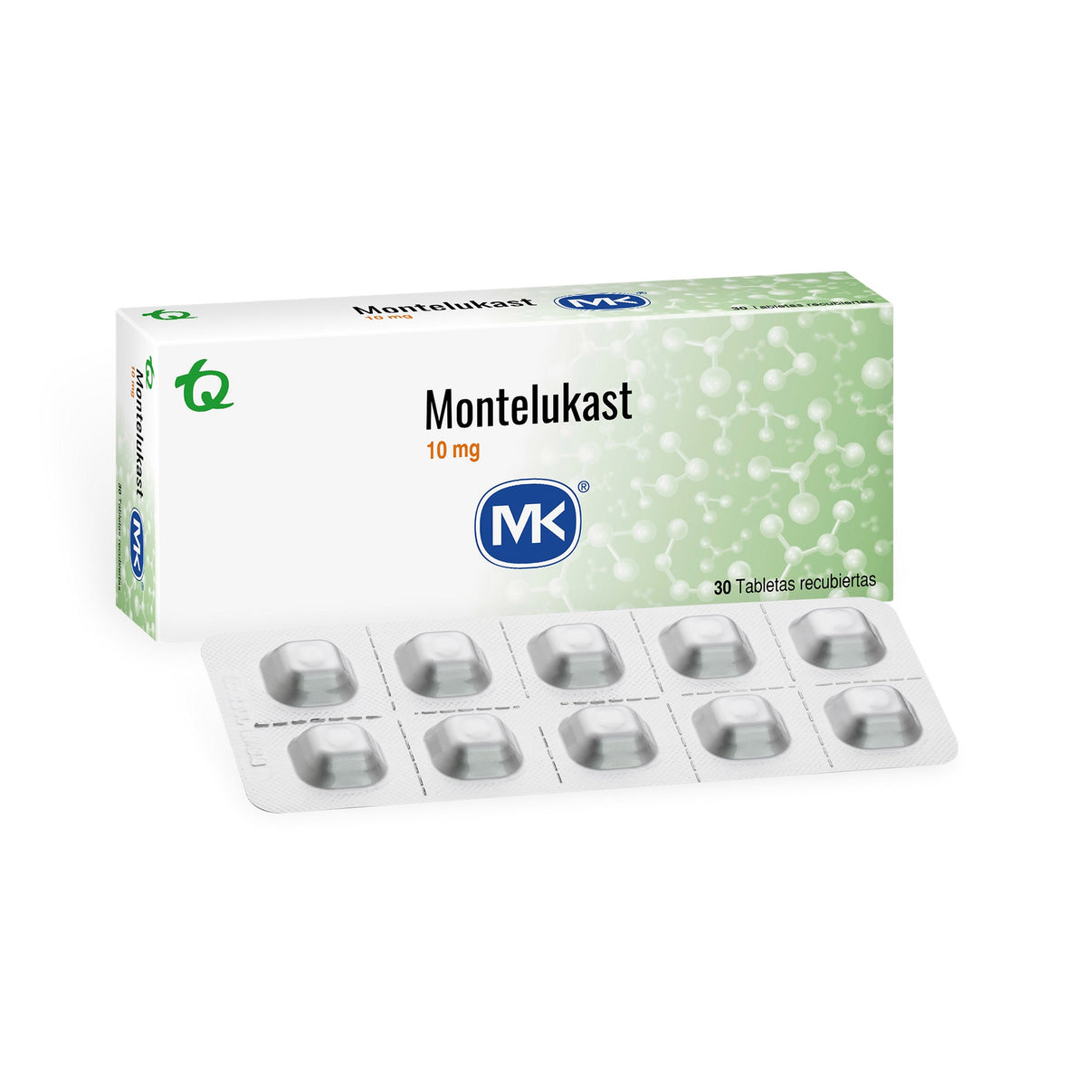 Montelukast 10 MG 30 Tbs Mk