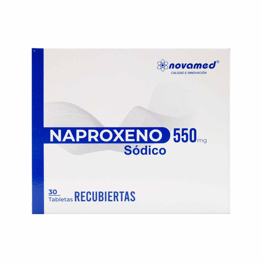 Naproxeno Sodico 550 MG 30 Tbs Rec