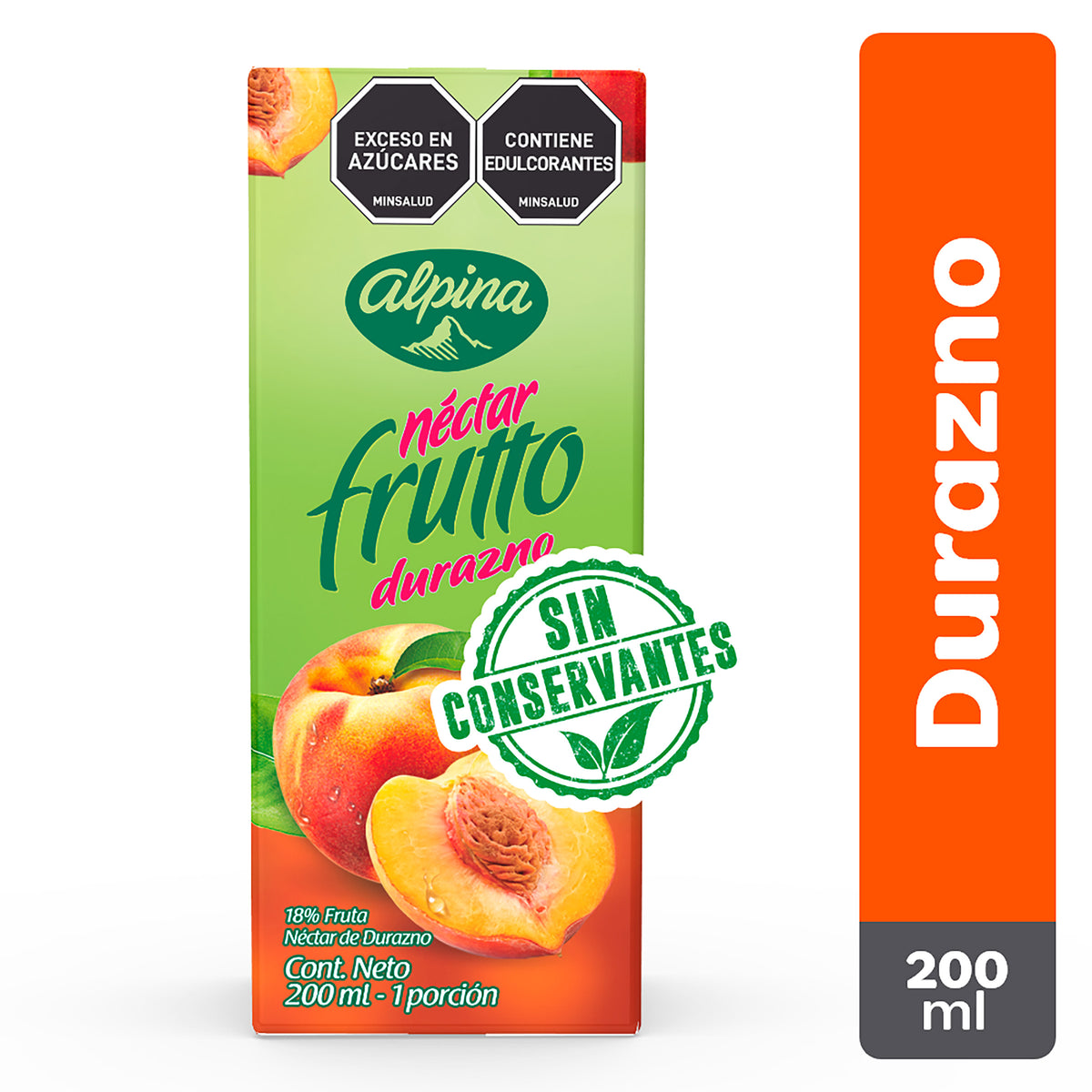 Nectar Alpina Frutto Durazno 200ML