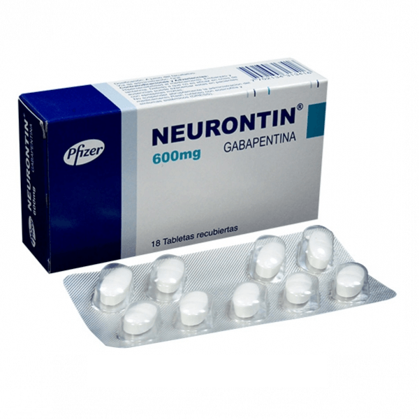 Neurontin 600 MG 18 Cápsulas