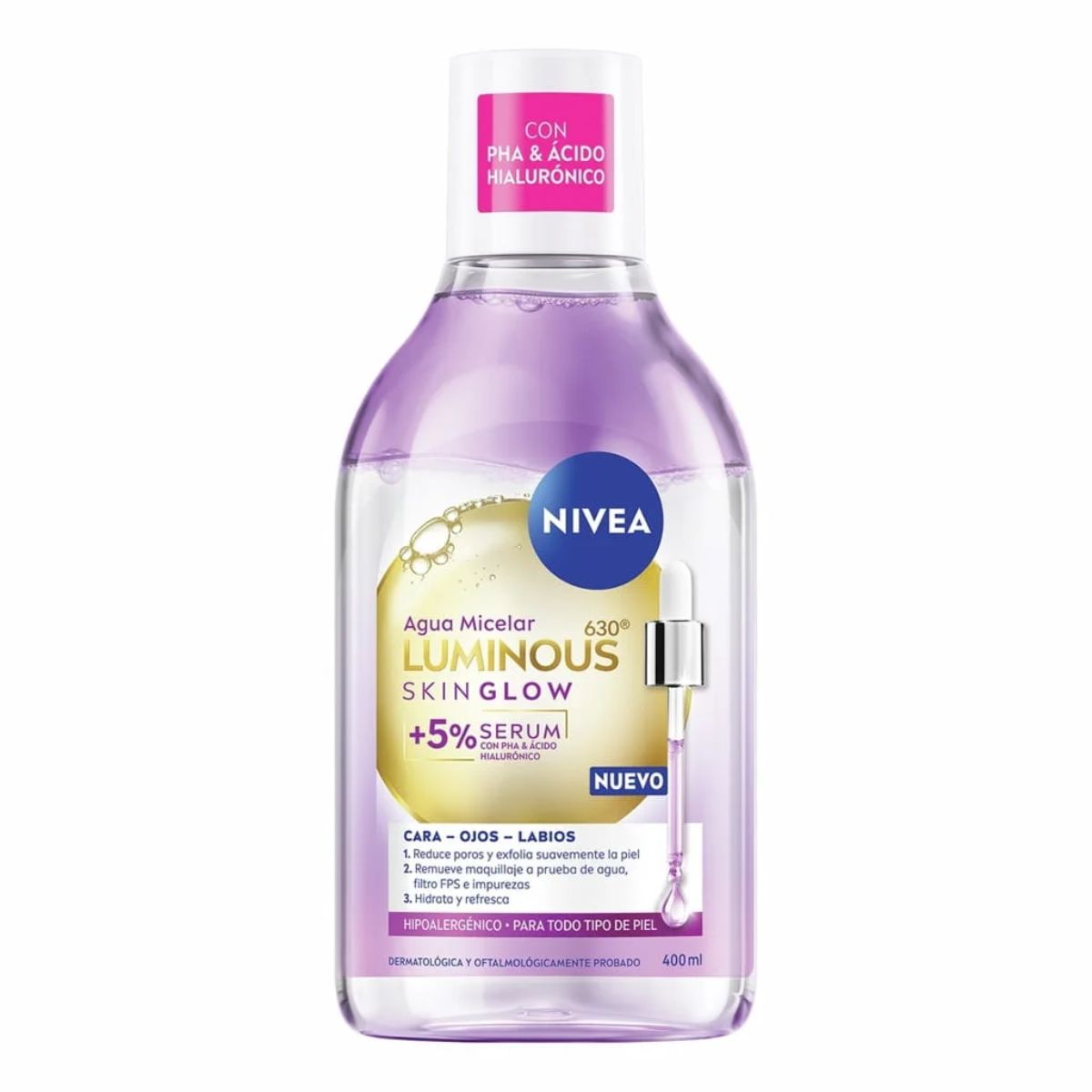 Nivea Skin Glow Agua Micelar 400ML