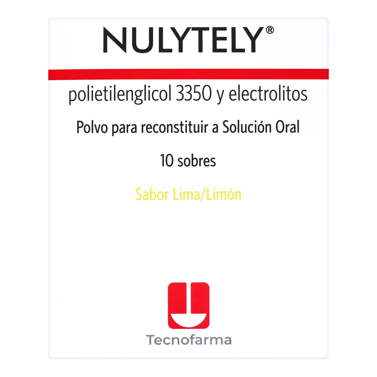 Nulytely Lima Limon 10 Sobres