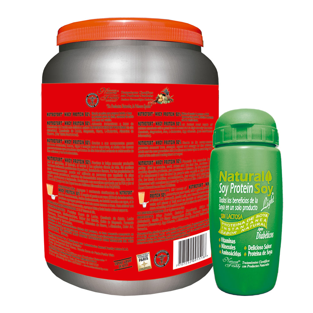 Nutrefort Whey Prot.vai.800 G+Botilito