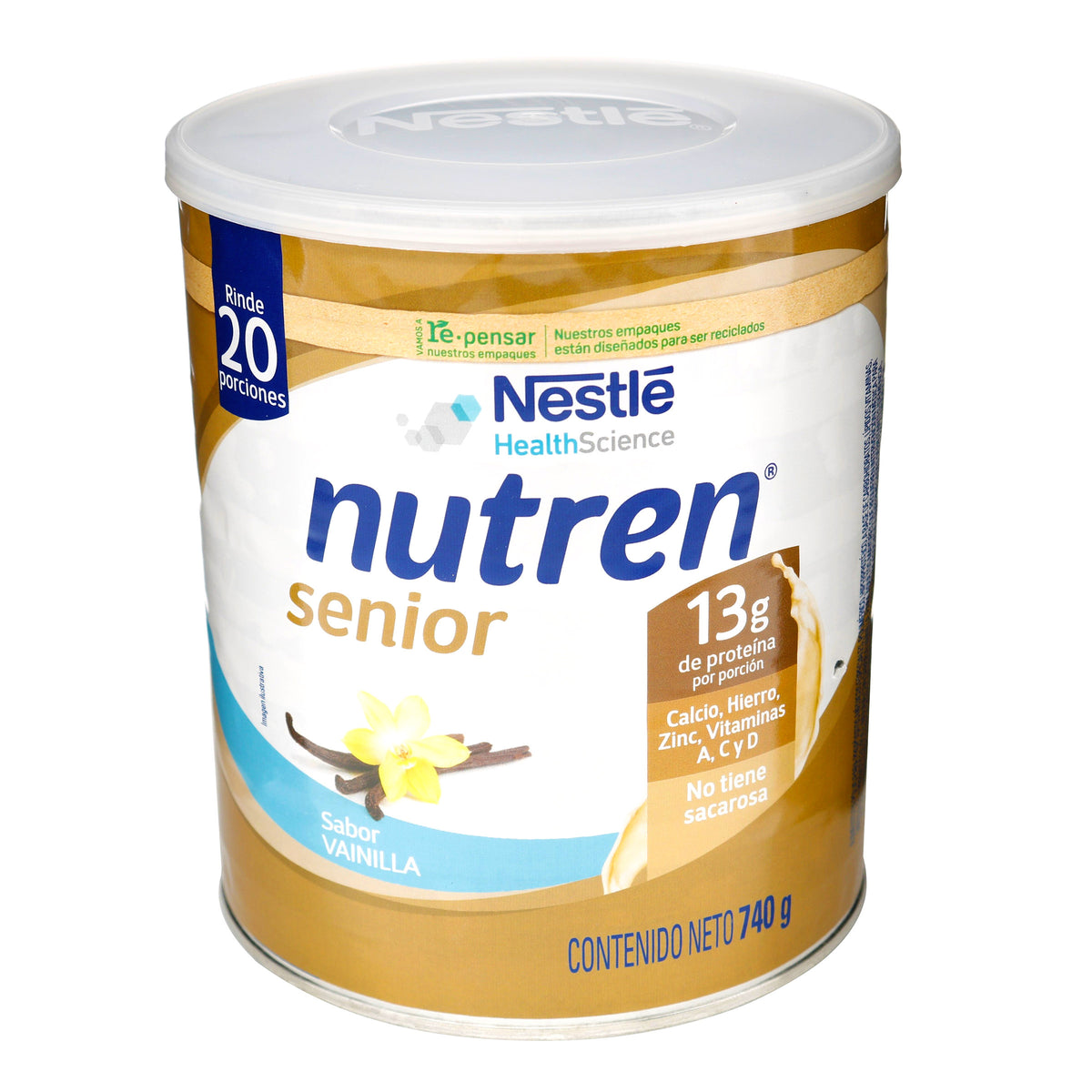 Nutren Senior Vainilla 740 G