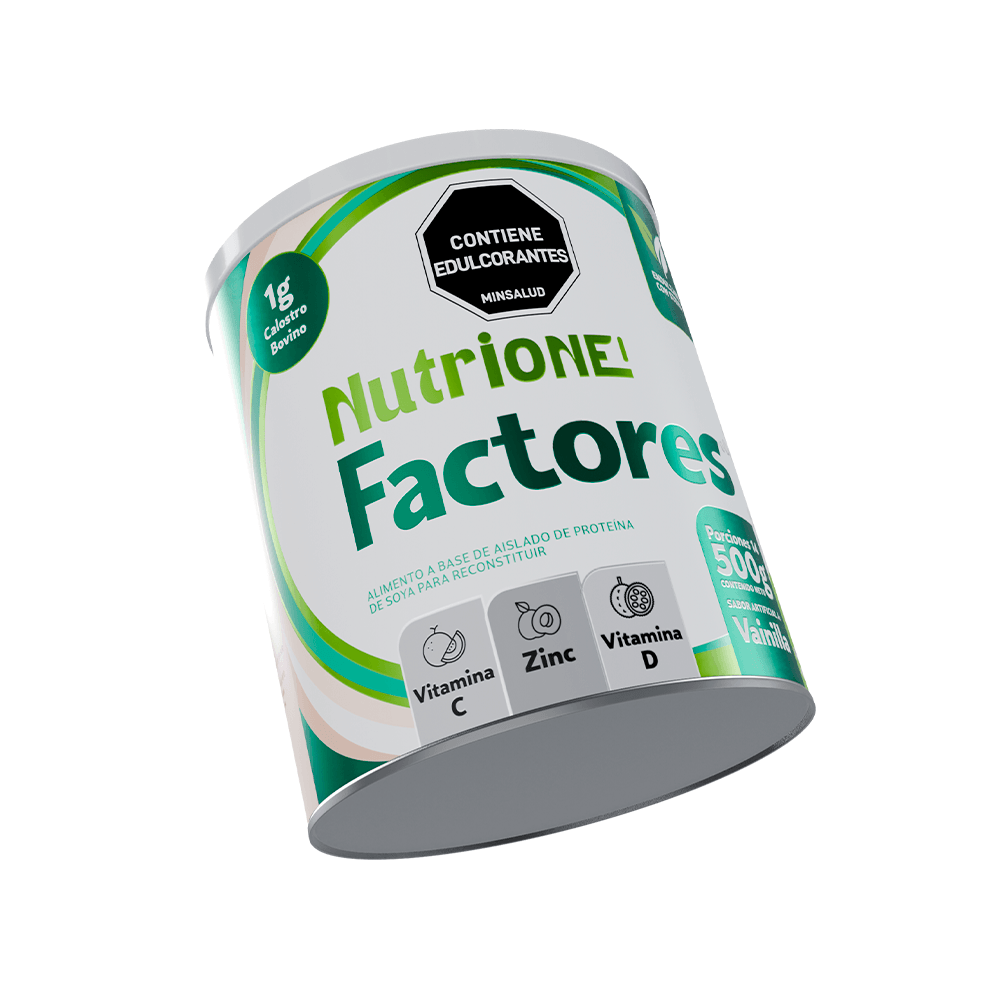Nutrione Factores Vainilla 500 Gr