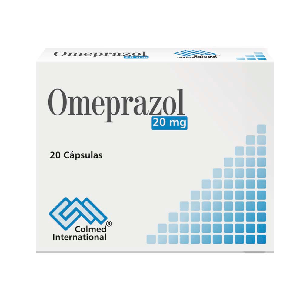 Omeprazol 20 Miligramos 20 Cápsulas Pc