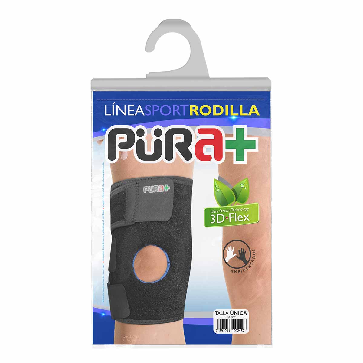 Ortesis Rodillera Rotula Pura+ X 1 Und