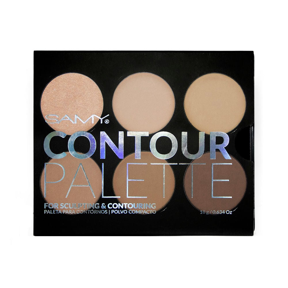 Paleta Para Contornos Compacta Samy